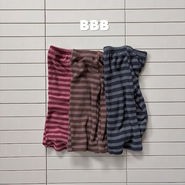 【取寄】bella bambina|stripe pants|ボーダーパンツ|XXS-XL|kids|26 autumn
