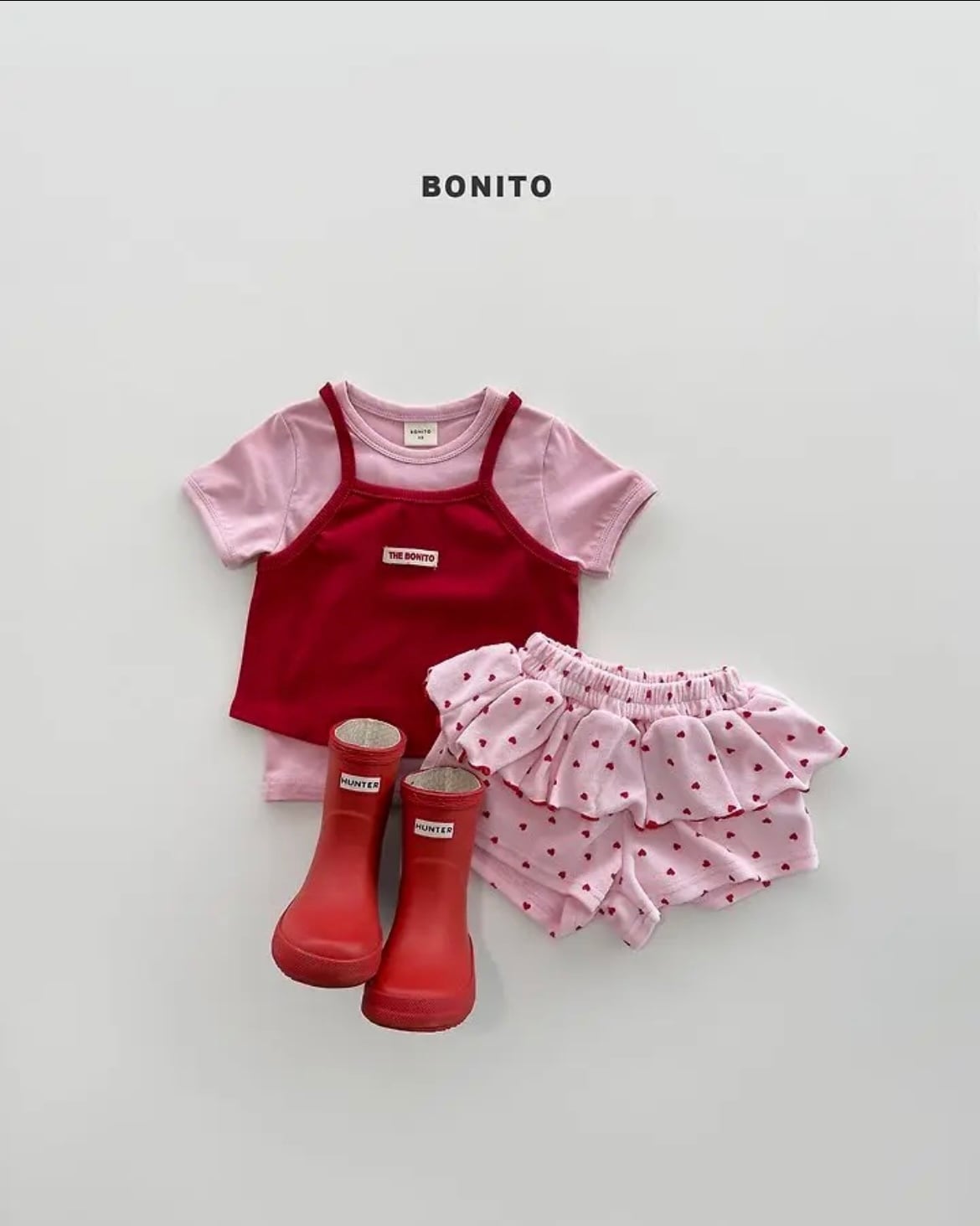 リブベッドレイヤーノースリーブ/BONITO