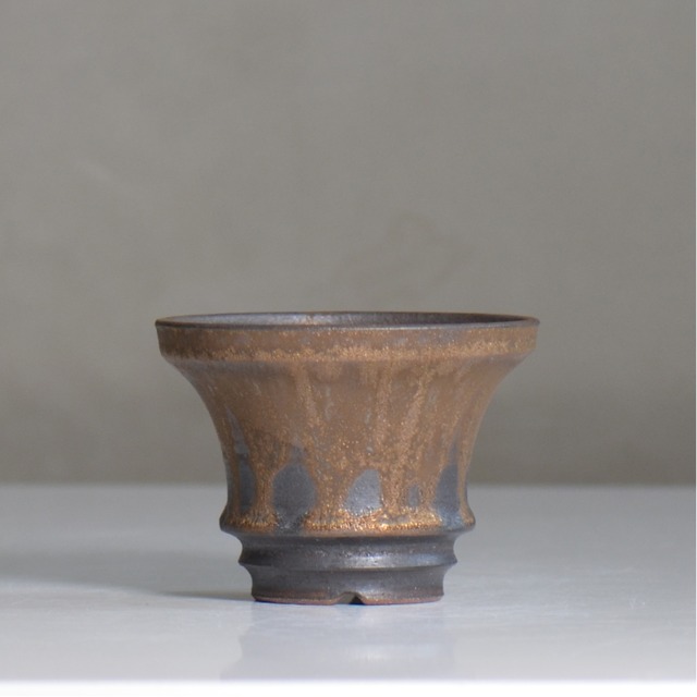 fuclay / FUCLAY black / fu5_fb02_s / 約 φ10.5cm / 植木鉢