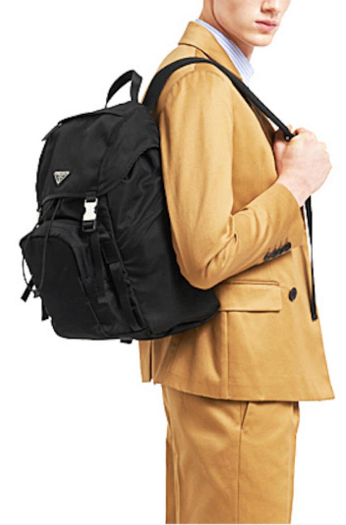 ◇PRADA プラダ 2VZ135 大容量 男女可 テスート ナイロン リュック 