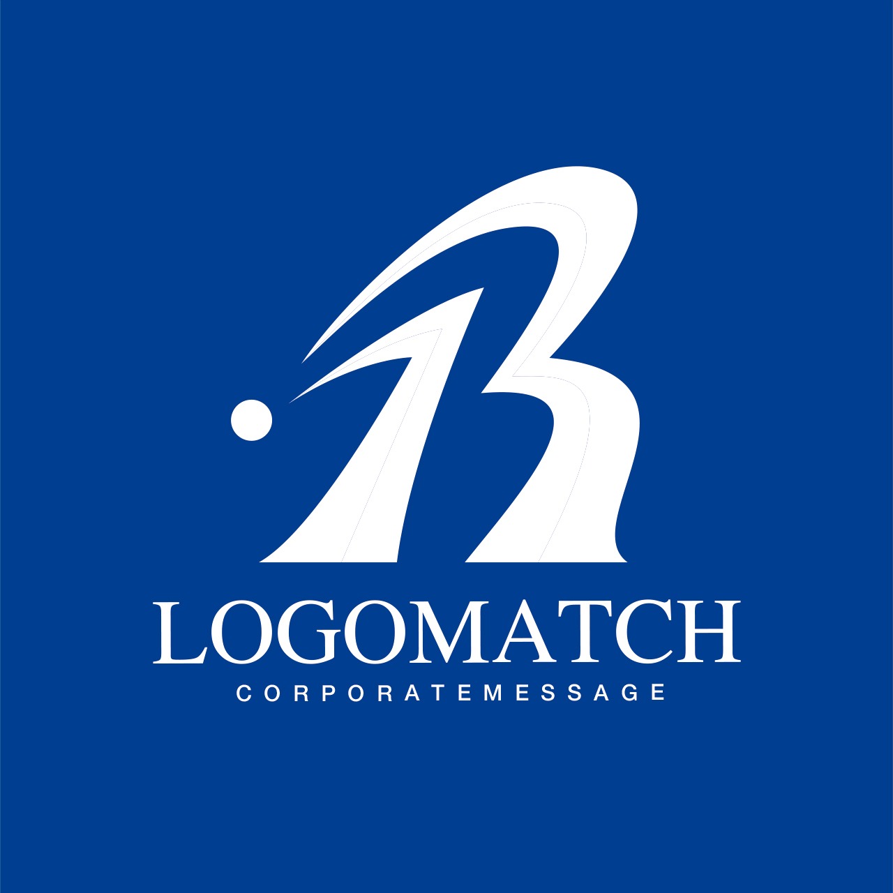 スピード感と勢いのBのロゴ