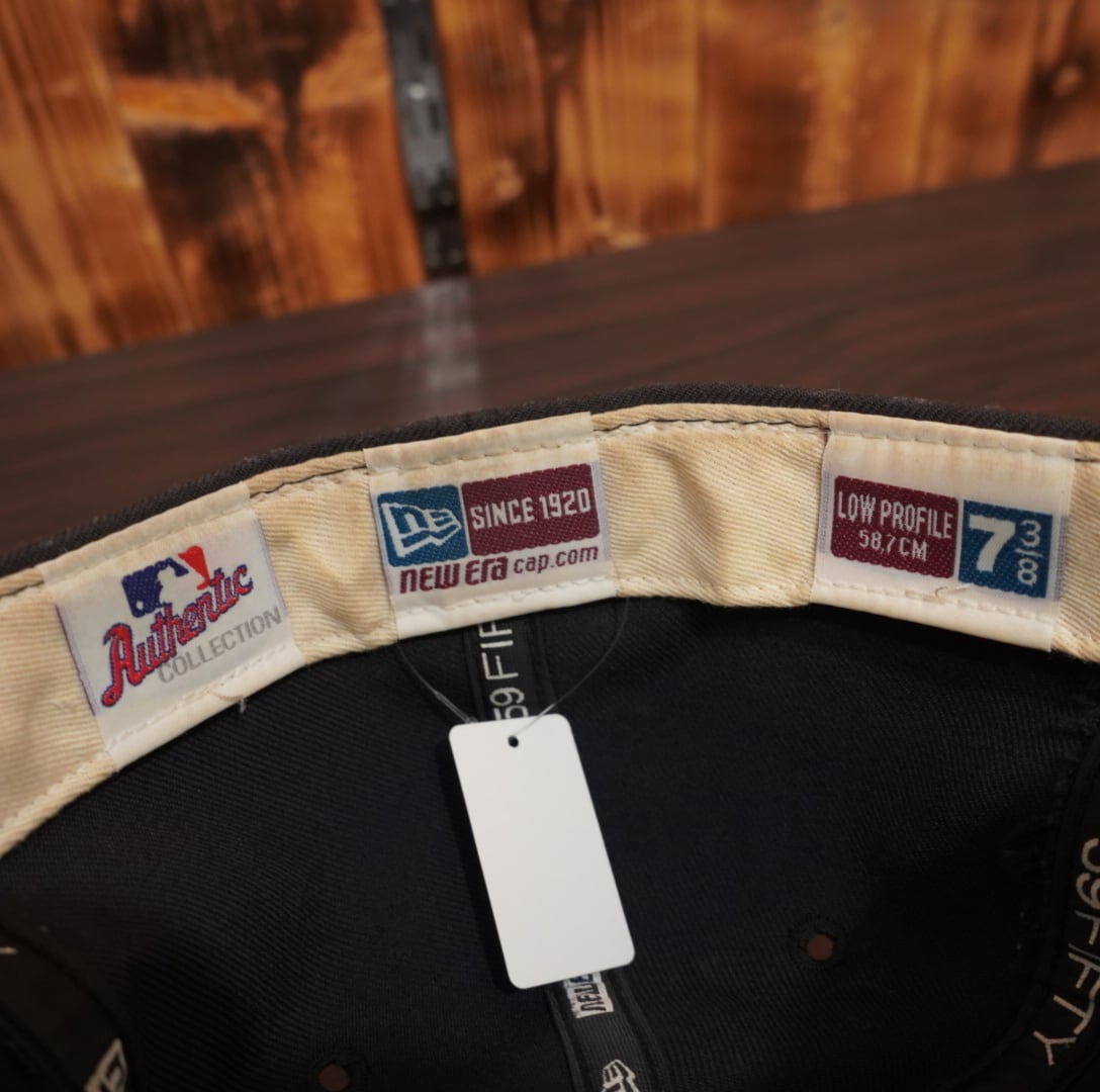 90s usa製 newyork yankees newera cap 7 3/8 ニューエラ ヤンキース