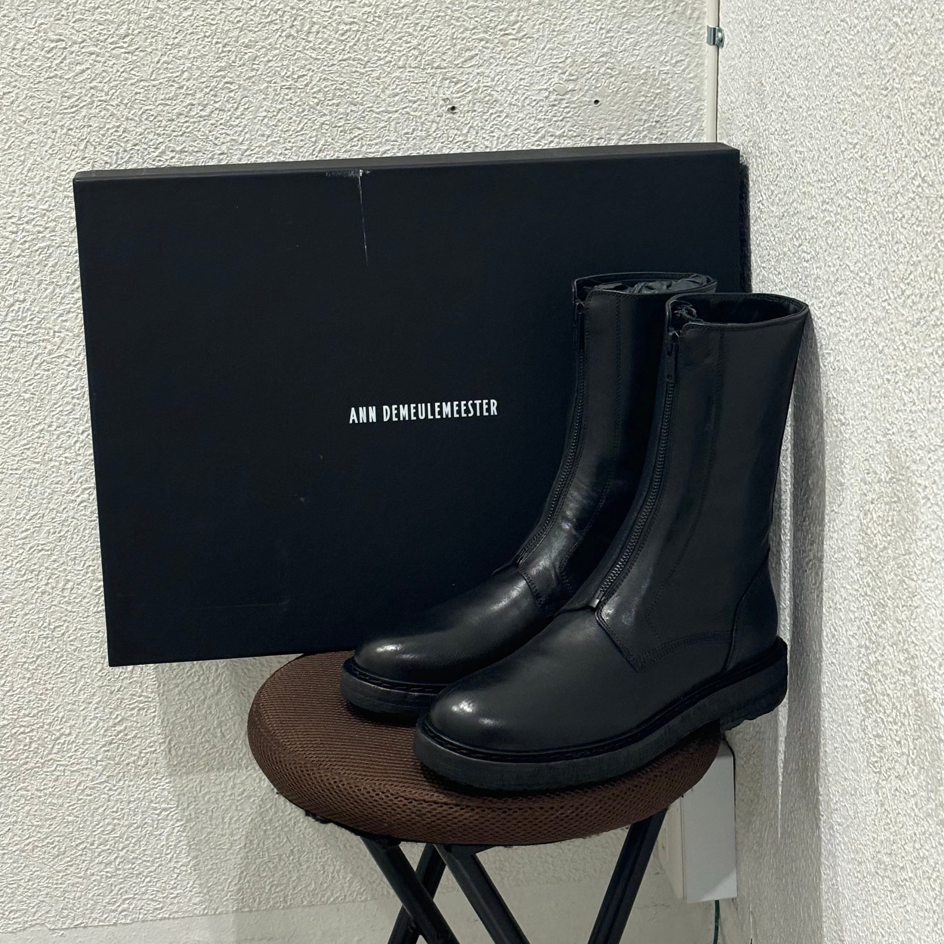 Ann Demeulemeester アンドゥムルメステール Willy Boots フロント 