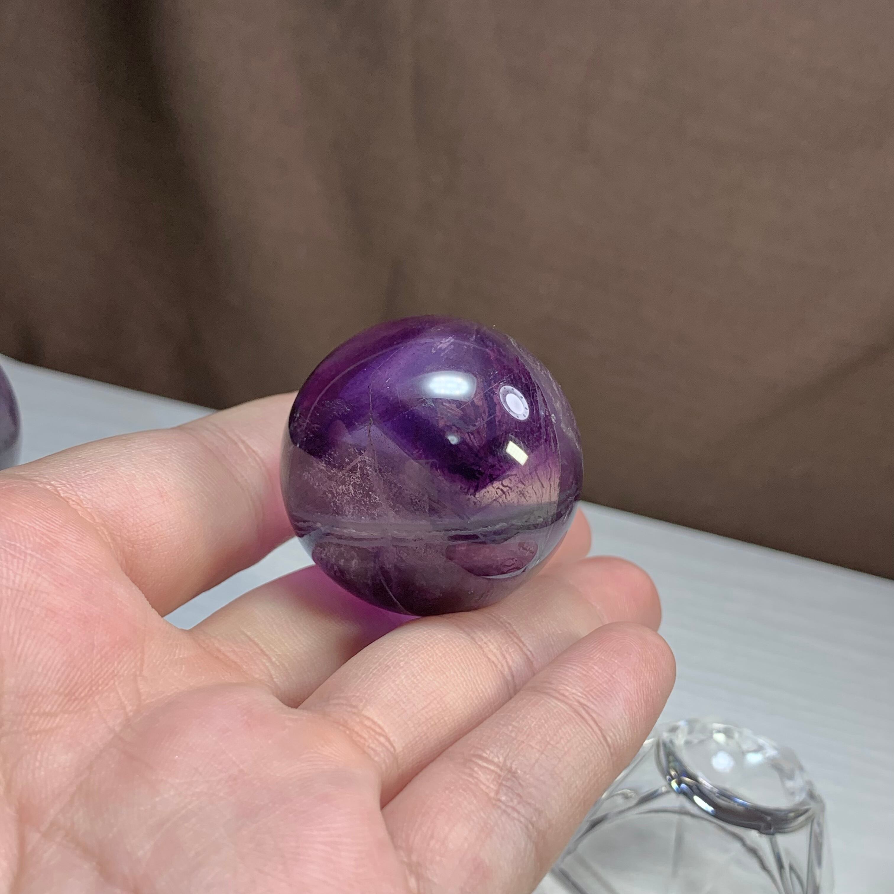 9.可愛いグラデーションフローライトスフィア | Naturaltreasure