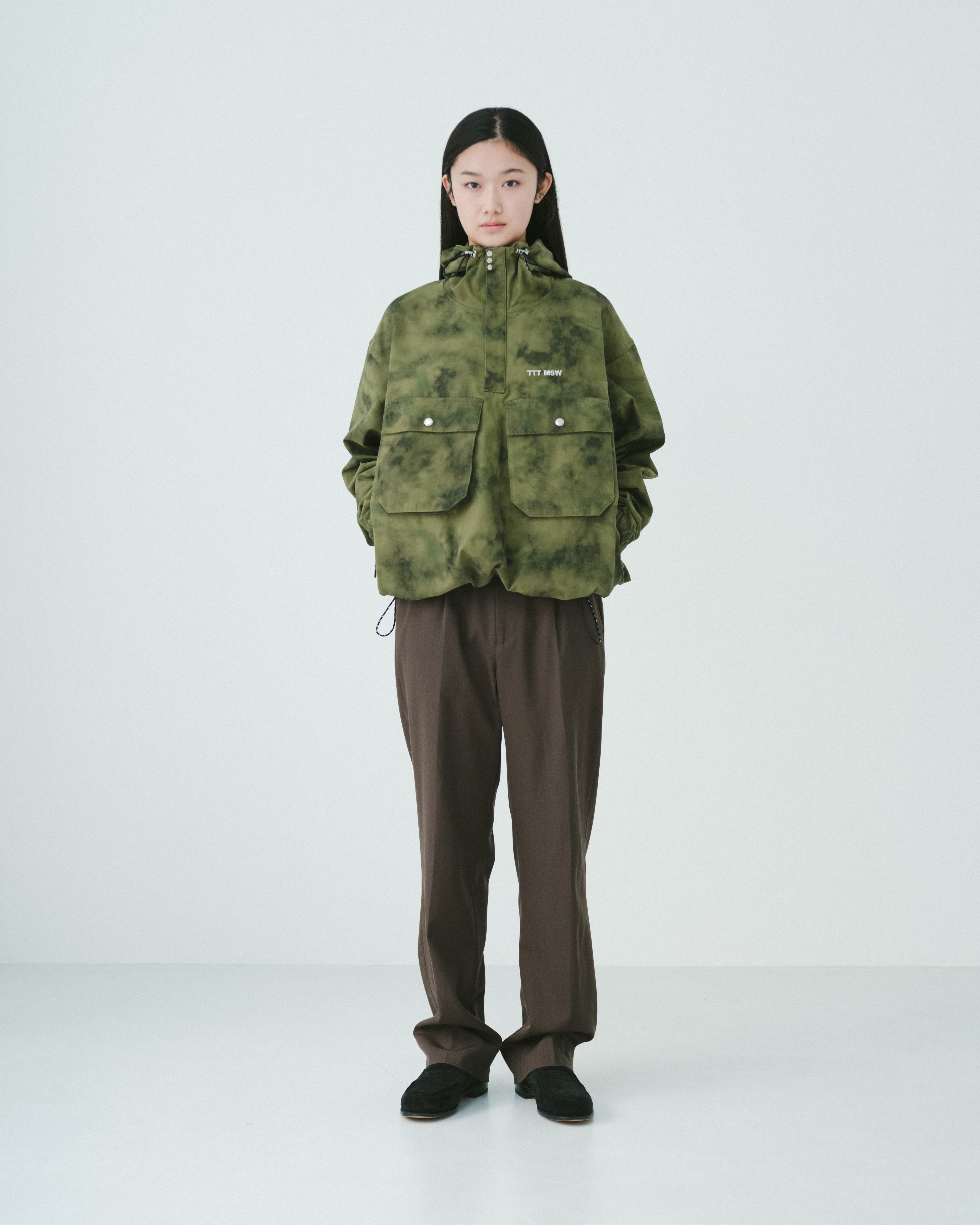 Camouflage anorak hoodie（KHAKI） | TTTMSW