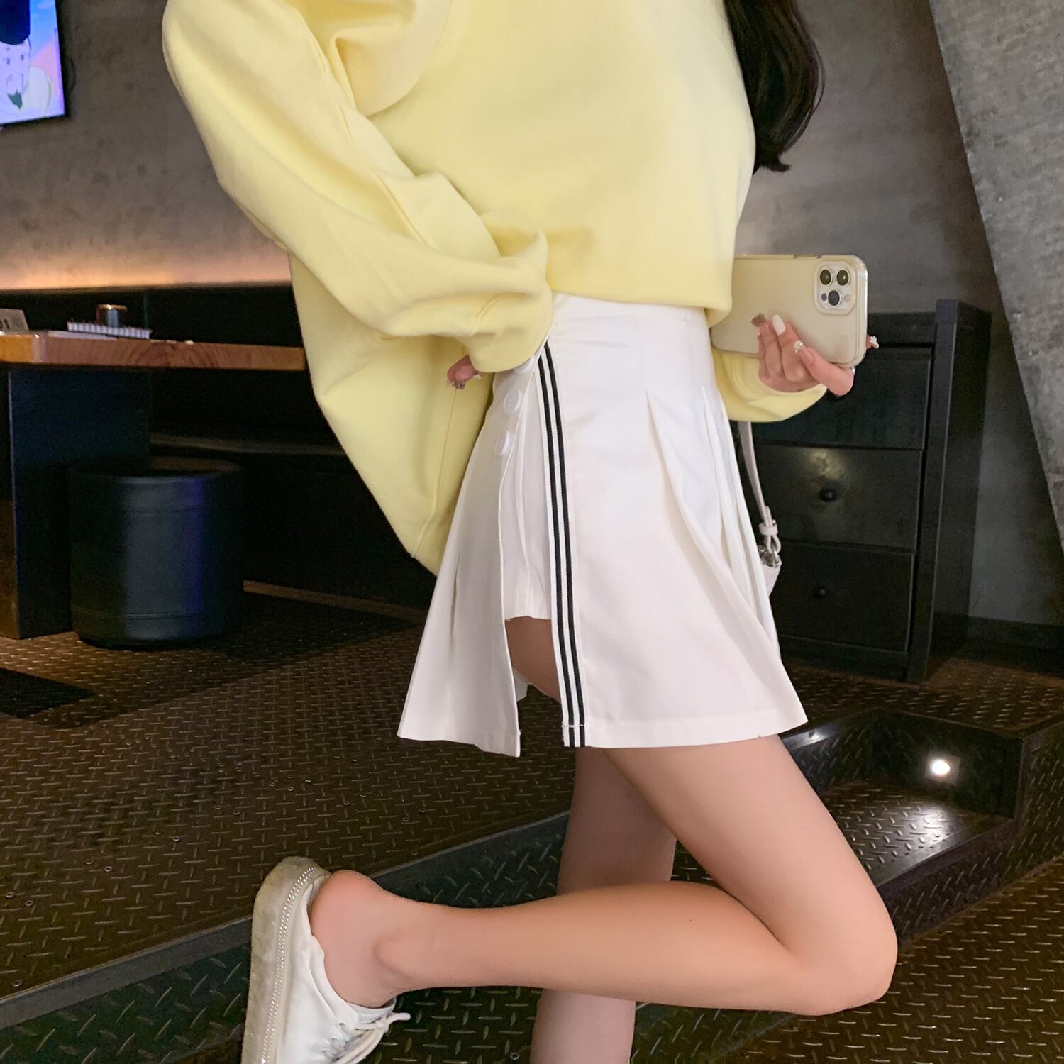 サマースタイルウェストカジュアルショーツ レディースホワイトパンツ 夏物 ブルマー 6Du_Shop_Women91030538726