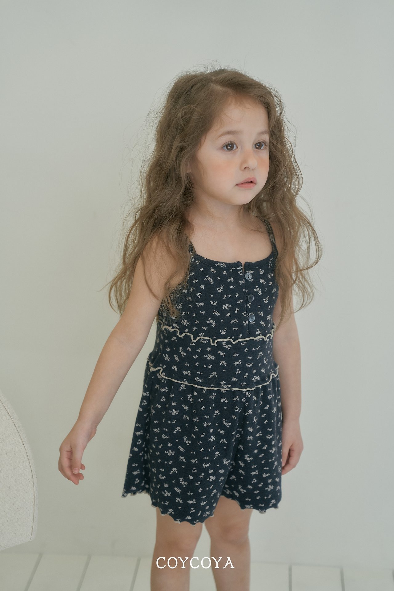 [COYCOYA] Daisy Short Jump Bodysuit / [코이코야] 데이지숏점프수트