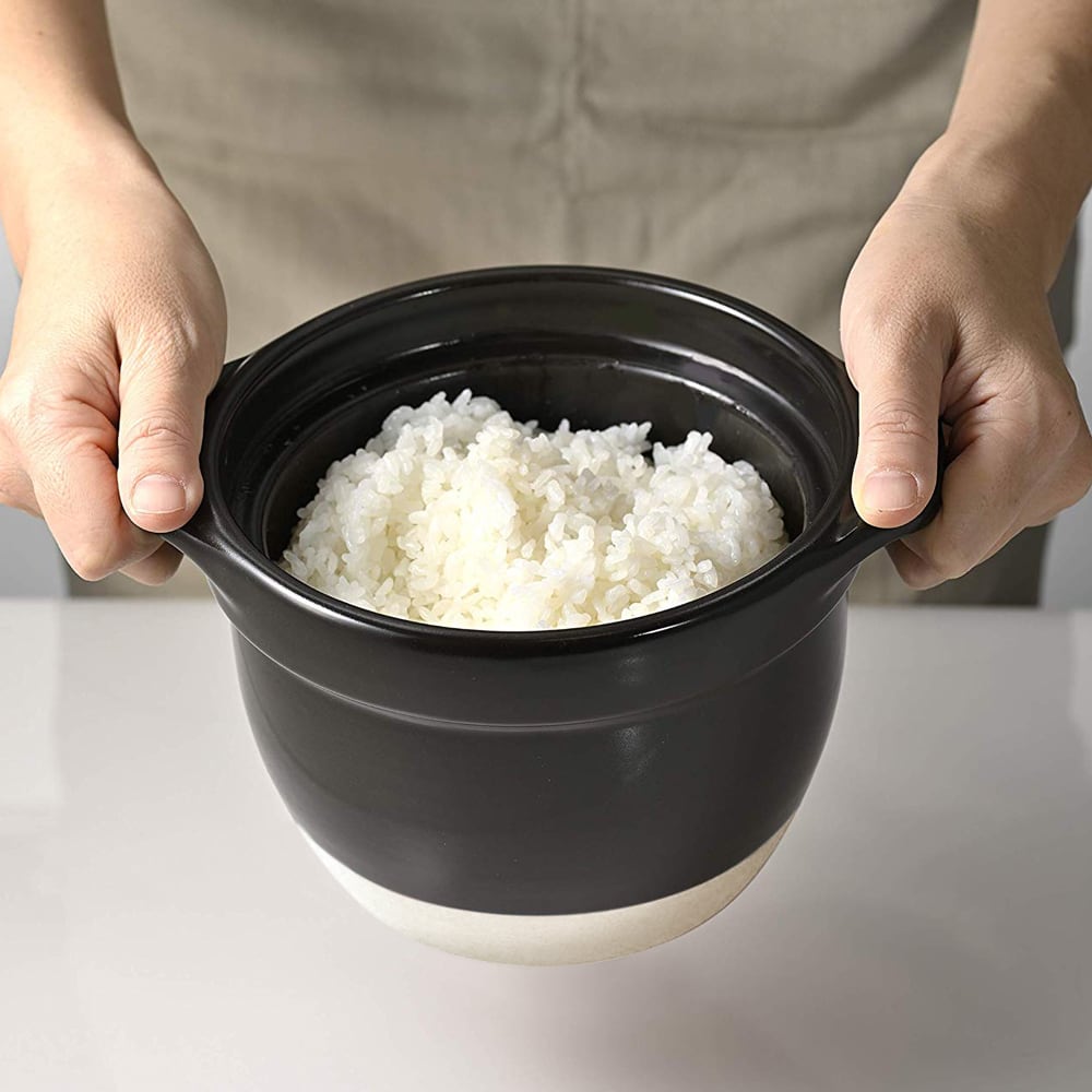ご飯鍋 1〜2合炊き 直火専用 ハリオ フタがガラスのご飯釜 GNR ご飯鍋 1〜2合炊き 直火専用 ハリオ フタがガラスのご飯釜 GNR
