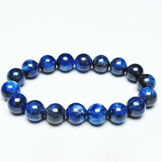 カイヤナイト ブレスレット 11mm 一点物 メール便可 [M便 1/10] 111-43888