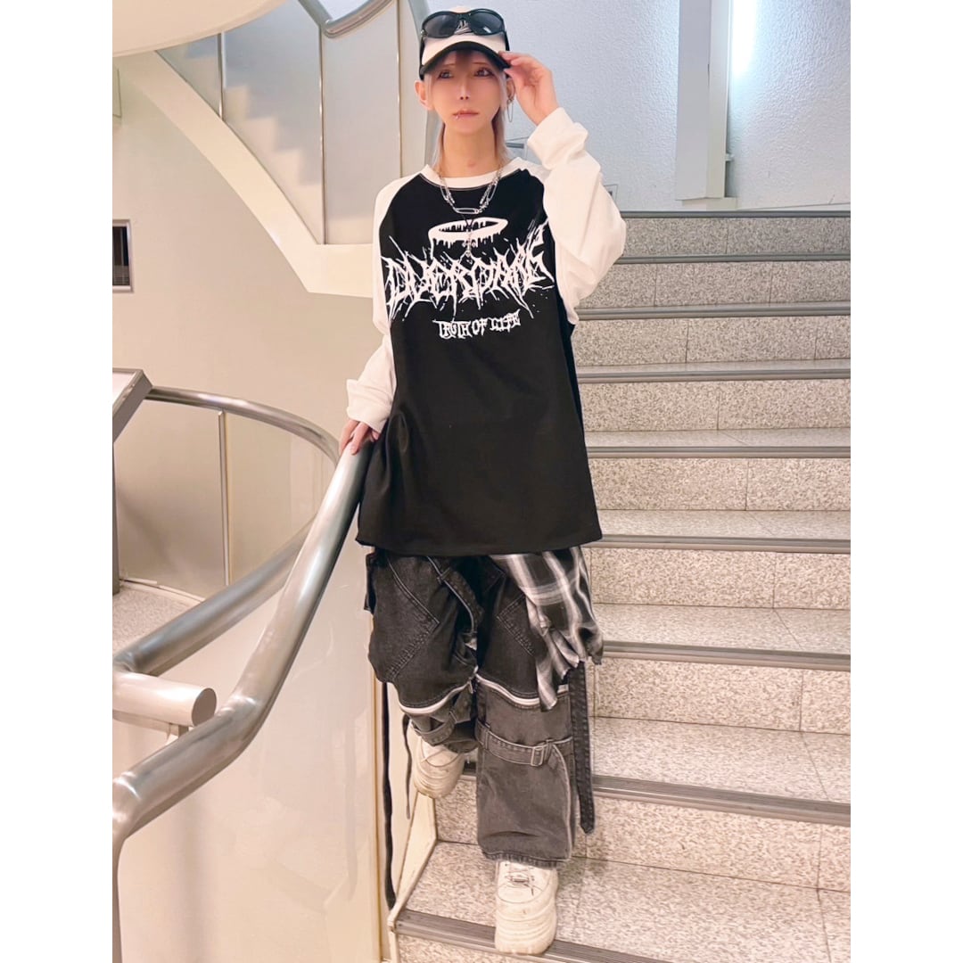 サブカルロゴ ラグランロンT | VOLCAN&APHRODITE