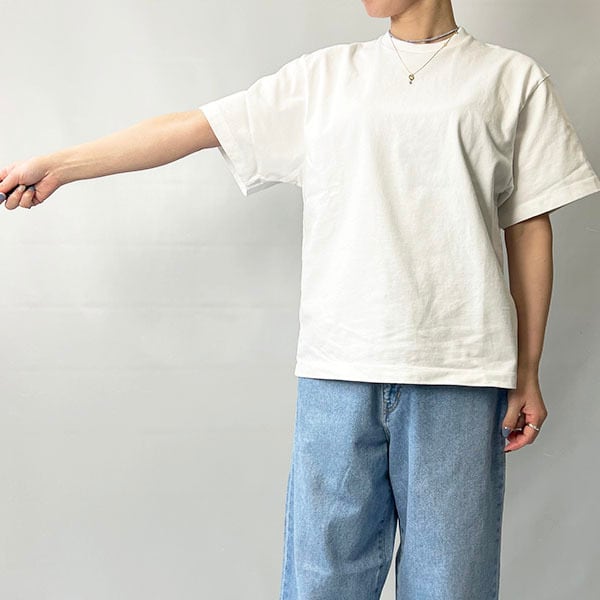 SALE] awasa アワサ オーガニックコットン 半袖 Tシャツ aws3-02006