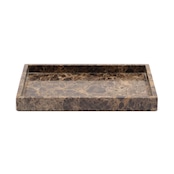 MARBLE TRAY - Emperador dark × Large