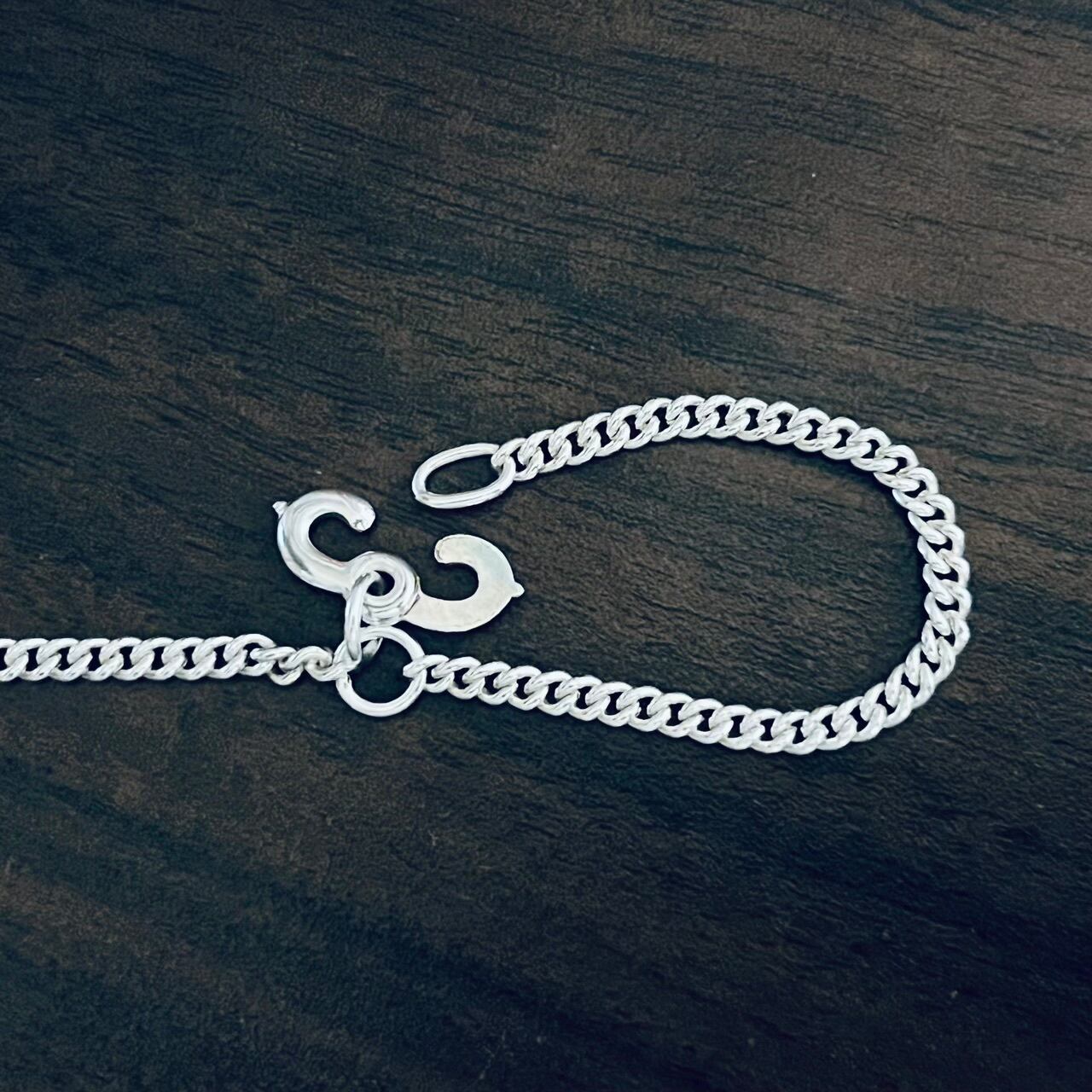 VINTAGE TIFFANY & CO. Watch Chain Necklace Sterling Silver