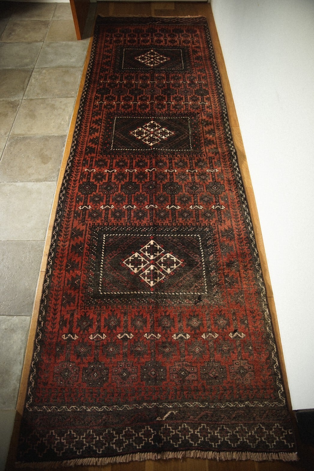 533-Semi Antique Baluch rug | Pay ID