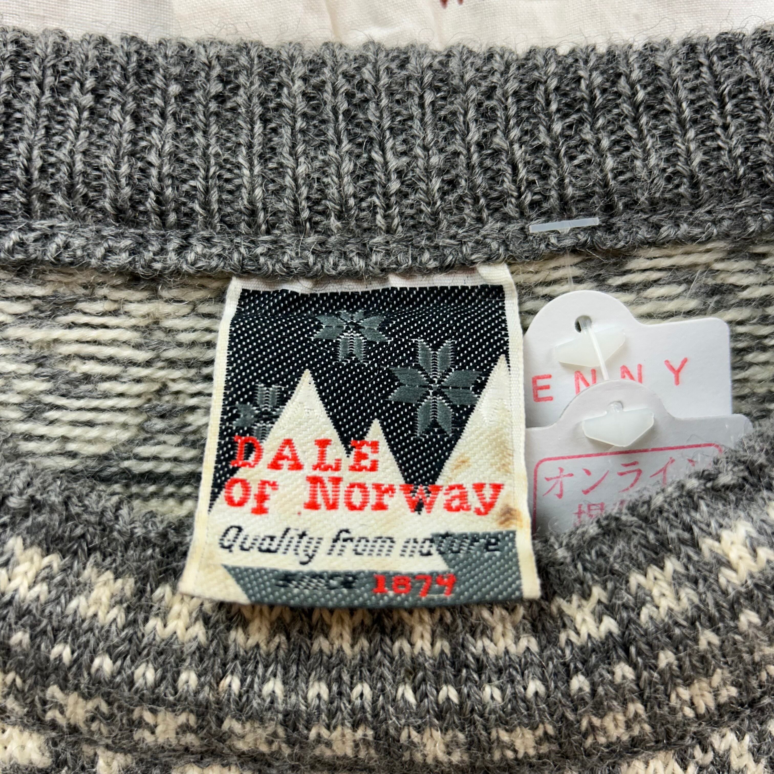 80〜90s DALE of Norway ノルディック柄ニット | 古着屋PENNY