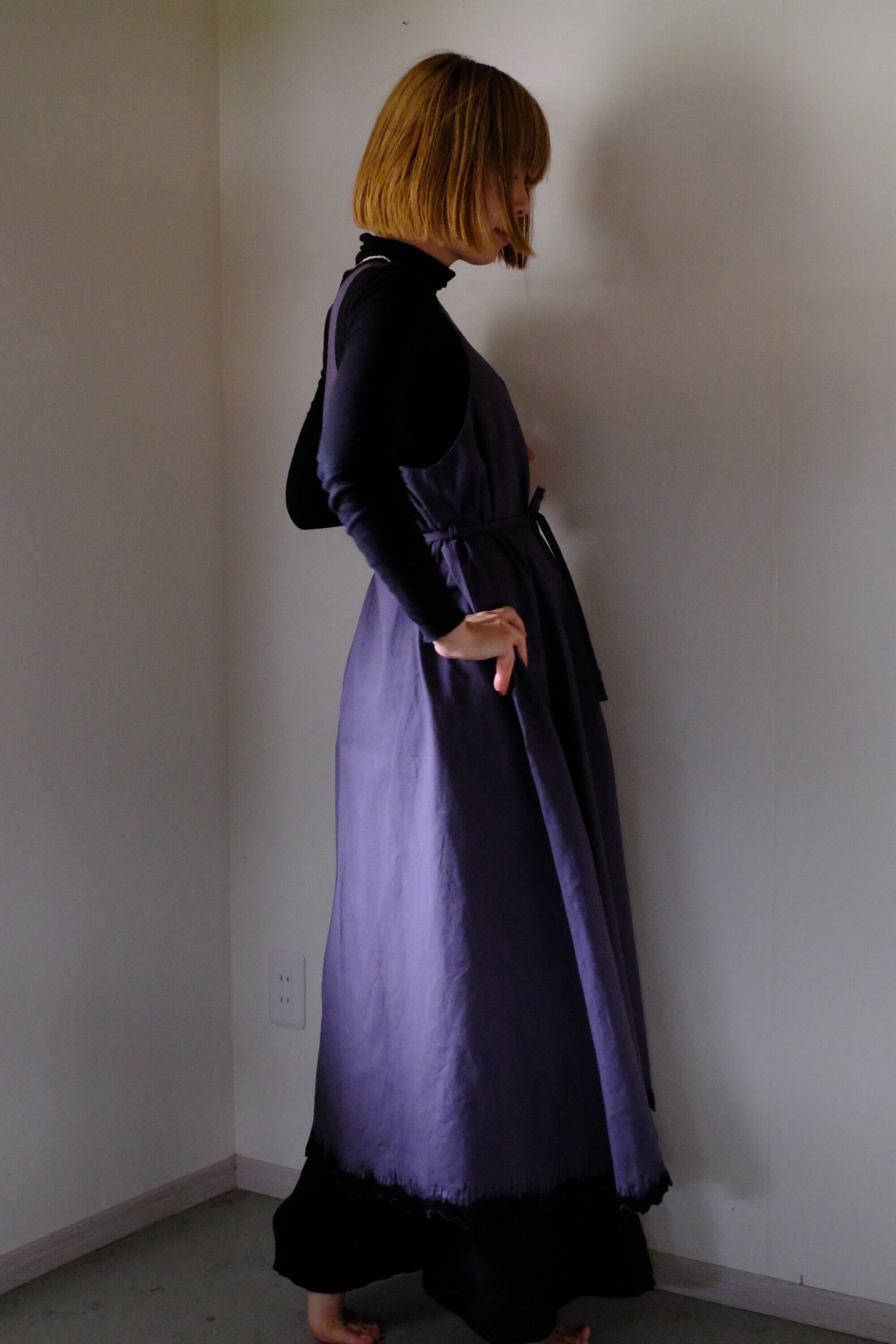 ワンショルダーワンピース cl-169