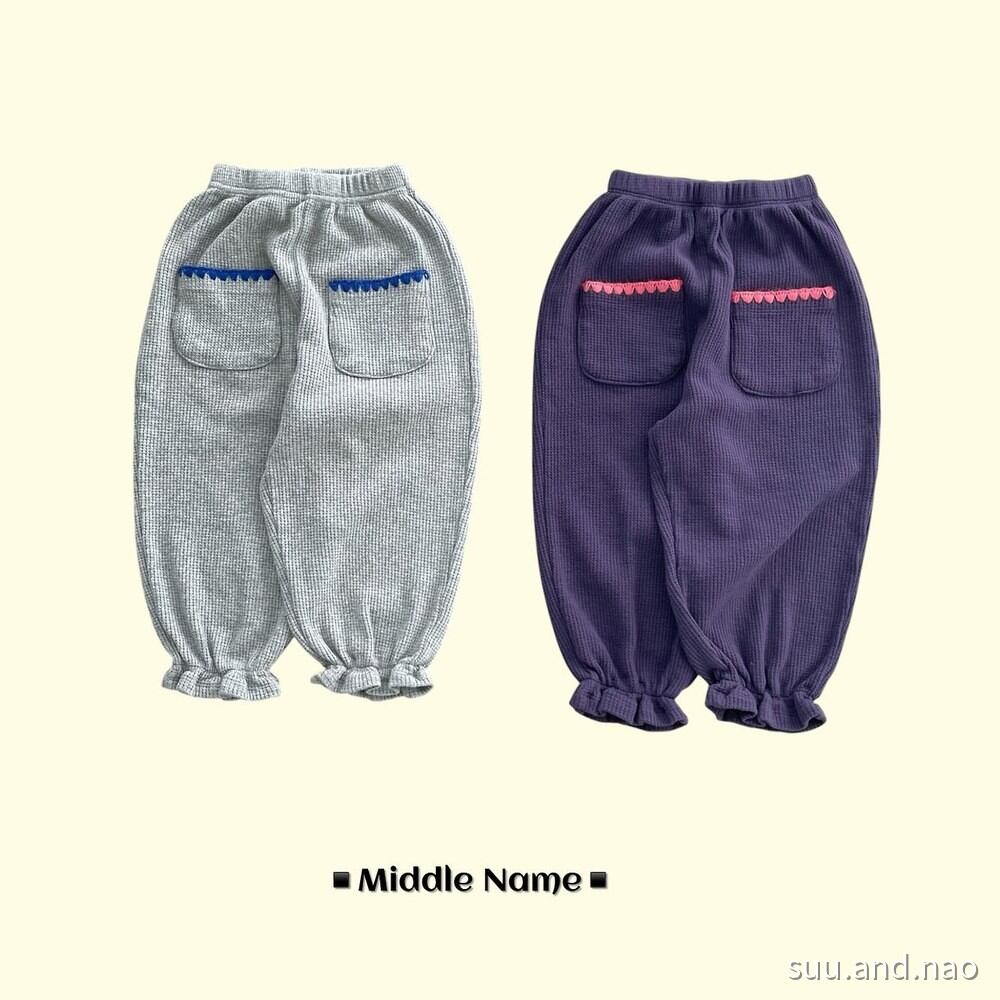 取寄:middlename ワッフルポケットメローパンツ※送料無料