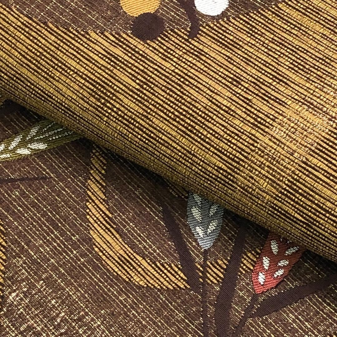 ☆ 袋帯 黄金ムガ蚕 ムガシルク 西陣織 証紙付 桜井 麦藁色 O-2481 Yahoo!オークション - 袋帯 黄金ムガ蚕 ムガシルク 西陣織 証紙