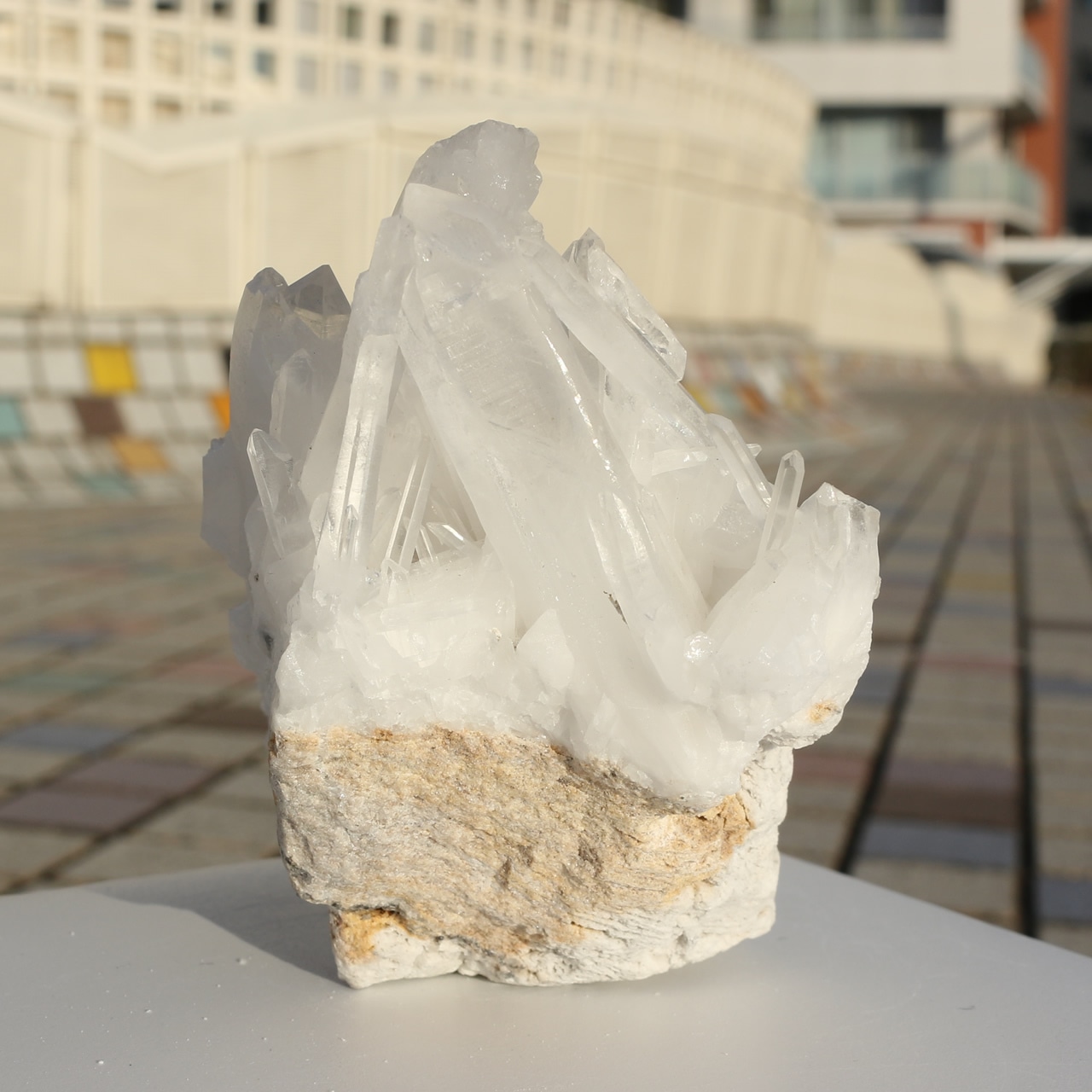 中国産 水晶 クラスター 313g 0204000143・画像3