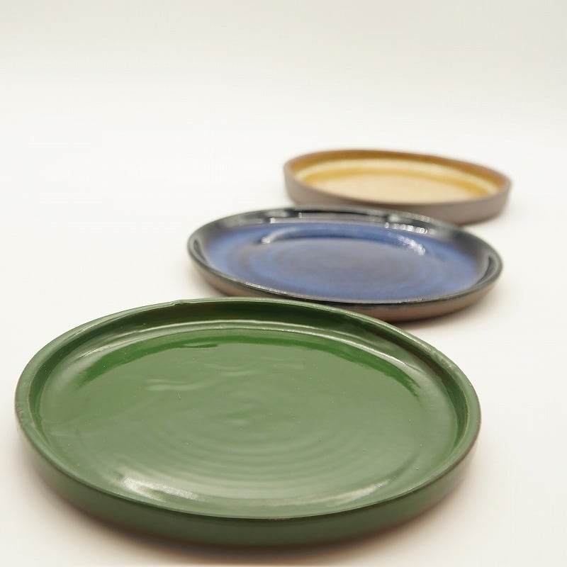 5寸平皿【琉球焼 丸勇陶房】