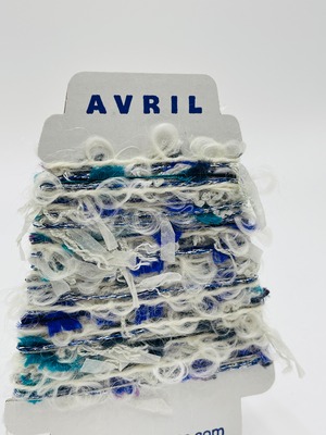 集めたくなる♬楽しい♬可愛い♡『ちょこっと巻きのファンシー糸』AVRILペラコーン258