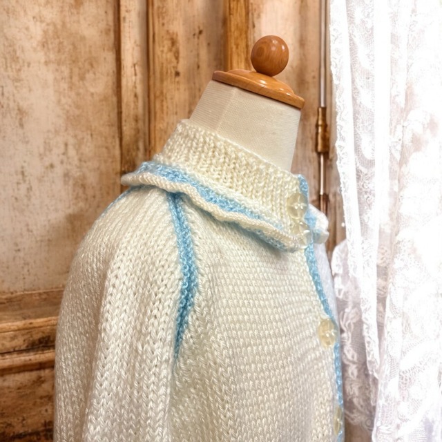 【KIDS】hand knit cardigan size:120〜130前後