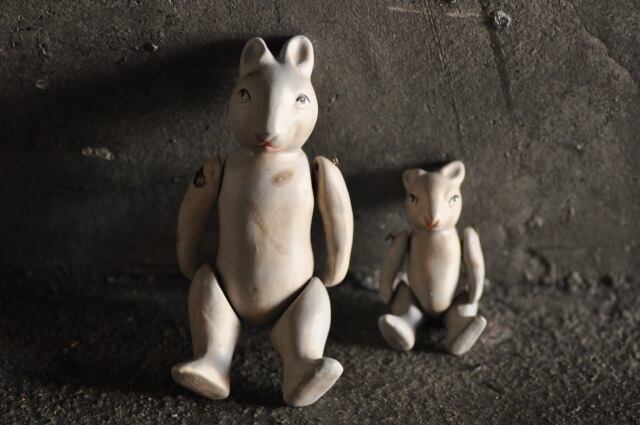 ウサギのビスクドール | landschapboek