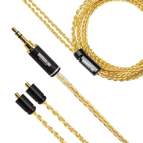 《SALE》【サンプル市】翠嶂 (すいしょう) : NOBUNAGA Labs SUPREME:3.5mmステレオミニ Pentaconn earリケーブル