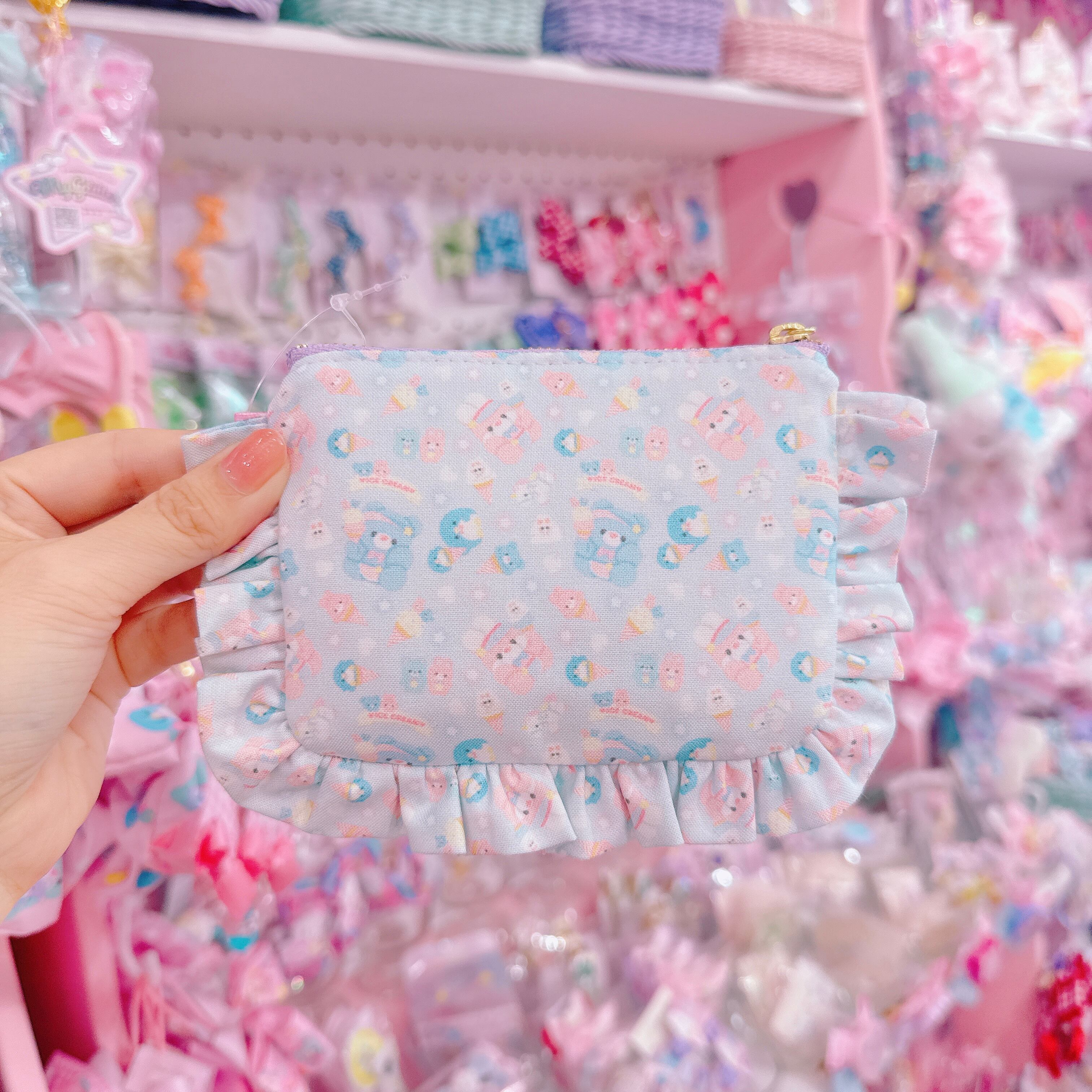 【N9】17-24フリルミニポーチ