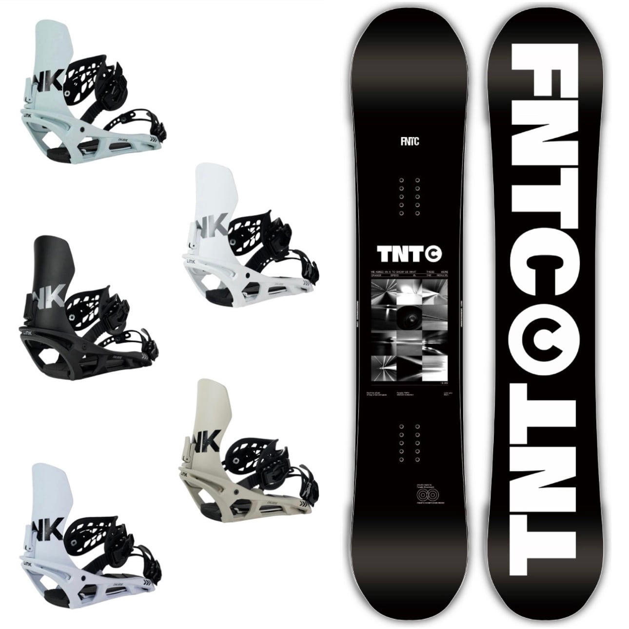 FNTC × LINK 2点セット TNT C ＋ EXKLUSIVE スノーボード エフ