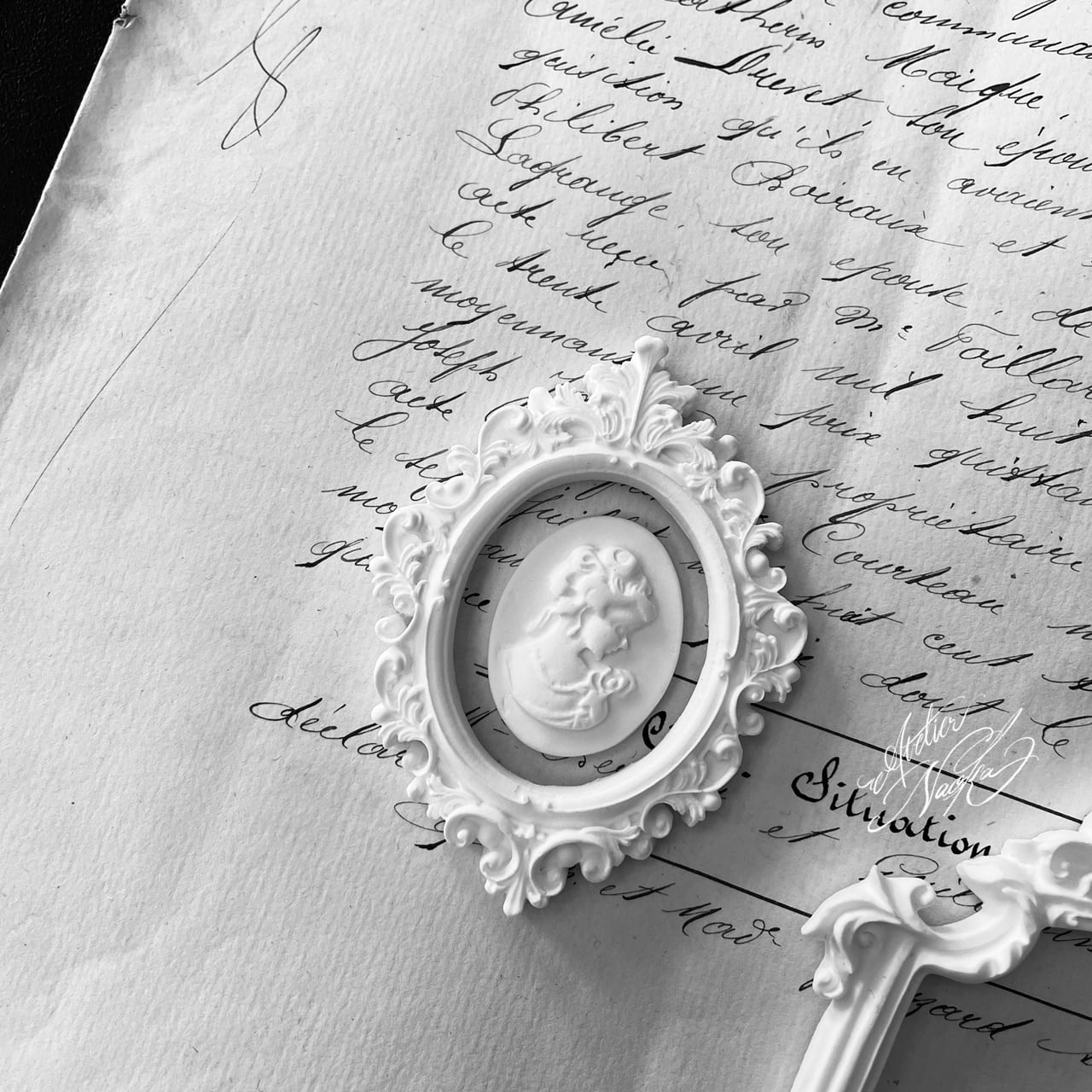 カメオ 9種類SET シリコンモールド | シリコンモールド・クレイ