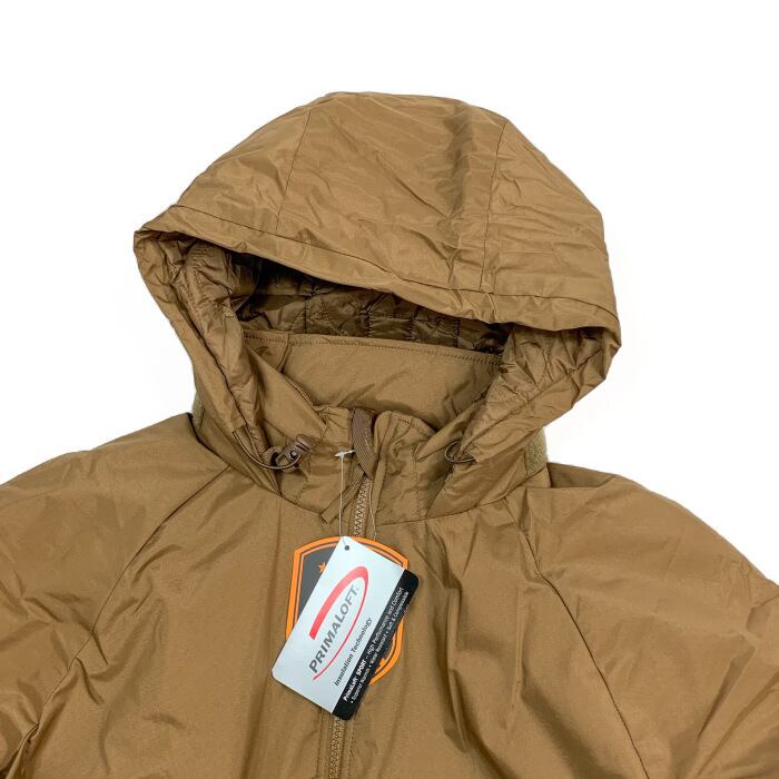 BAF社 ECWCS GEN3 LEVEL7 TYPE PRIMALOFT JACKET "COYOTE BROWN" B.A.F エクワックス  レベル7 ミリタリー プリマロフト コヨーテ