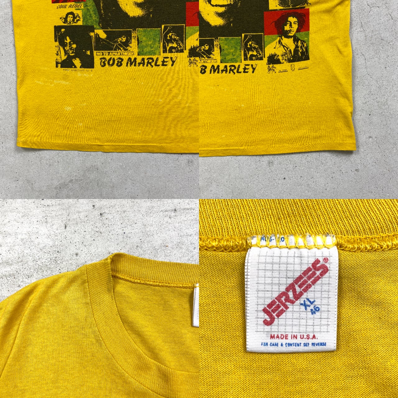 80〜90年代 USA製 BOB MARLEY ボブ・マーリー アーティスト レゲエT 