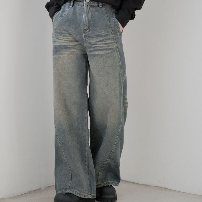 ワイドデニムパンツ C10139