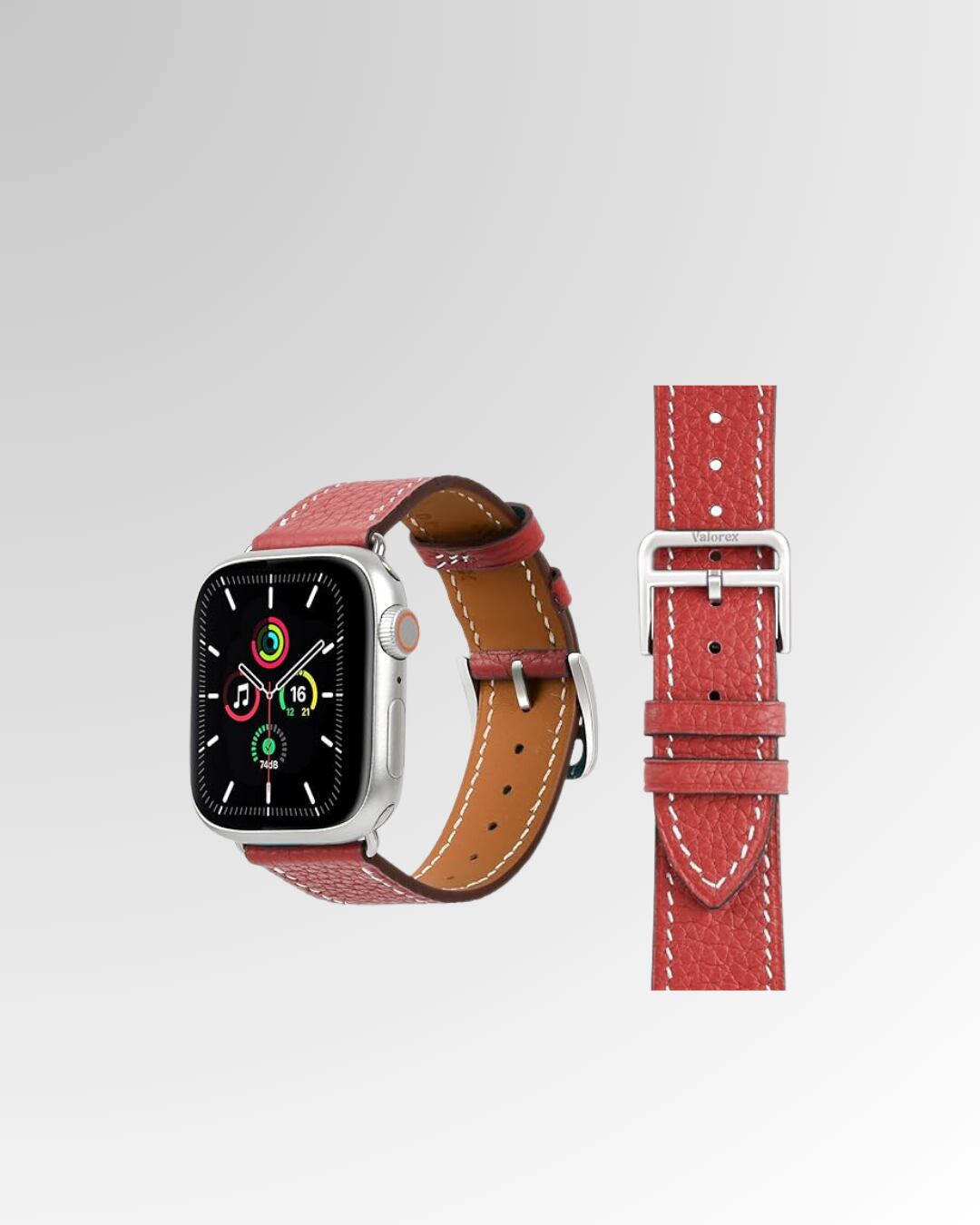 AppleWatchベルト トゴ トマトレッド