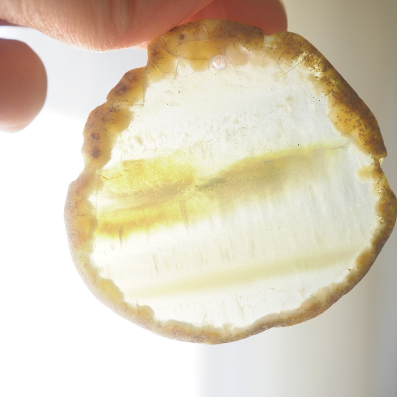 Mimosa 03 - アゲートヒーリングチャイム / Agate Sun Catcher Wind Chime 505