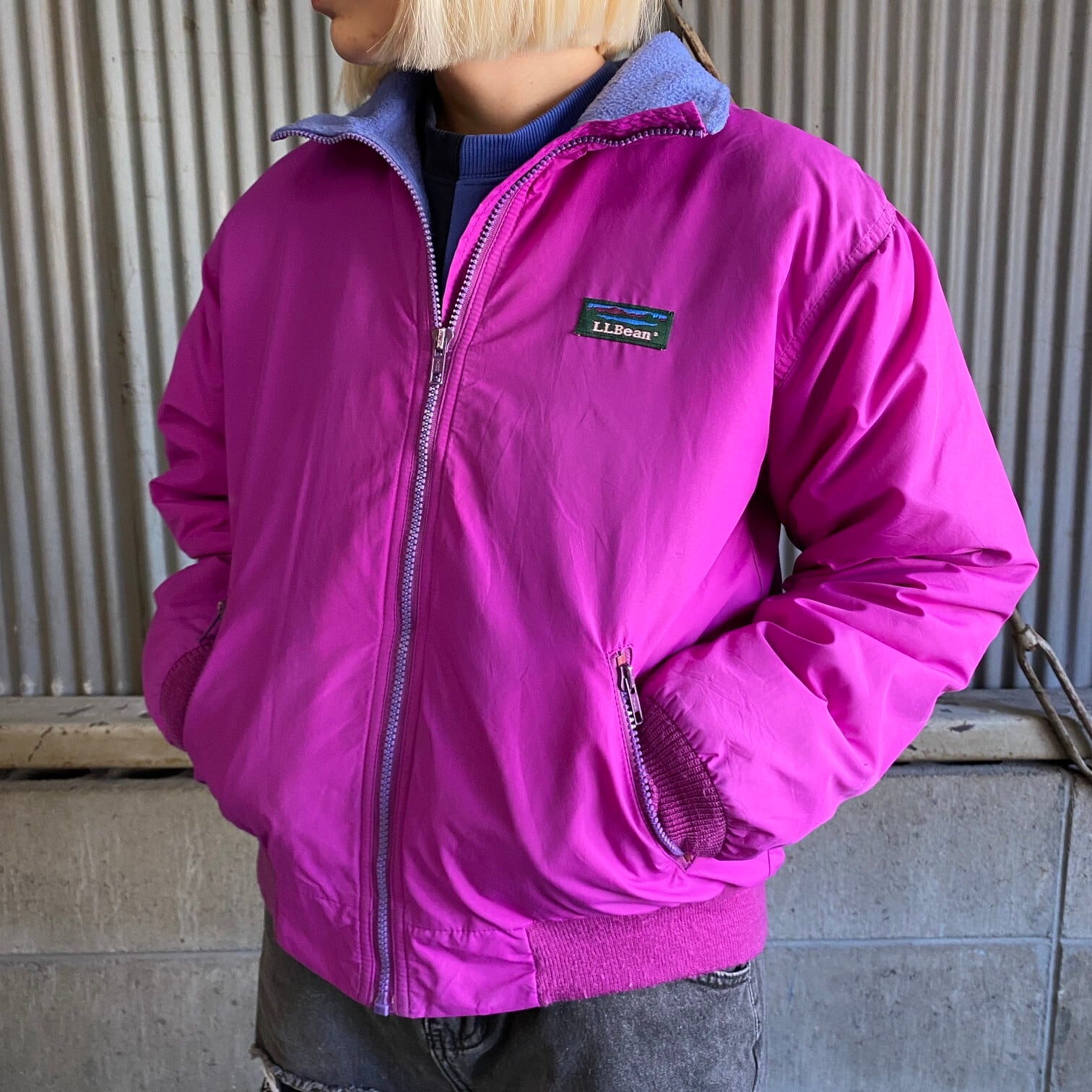 古着 80年代 エルエルビーン L.L.Bean マウンテンパーカー シェル  