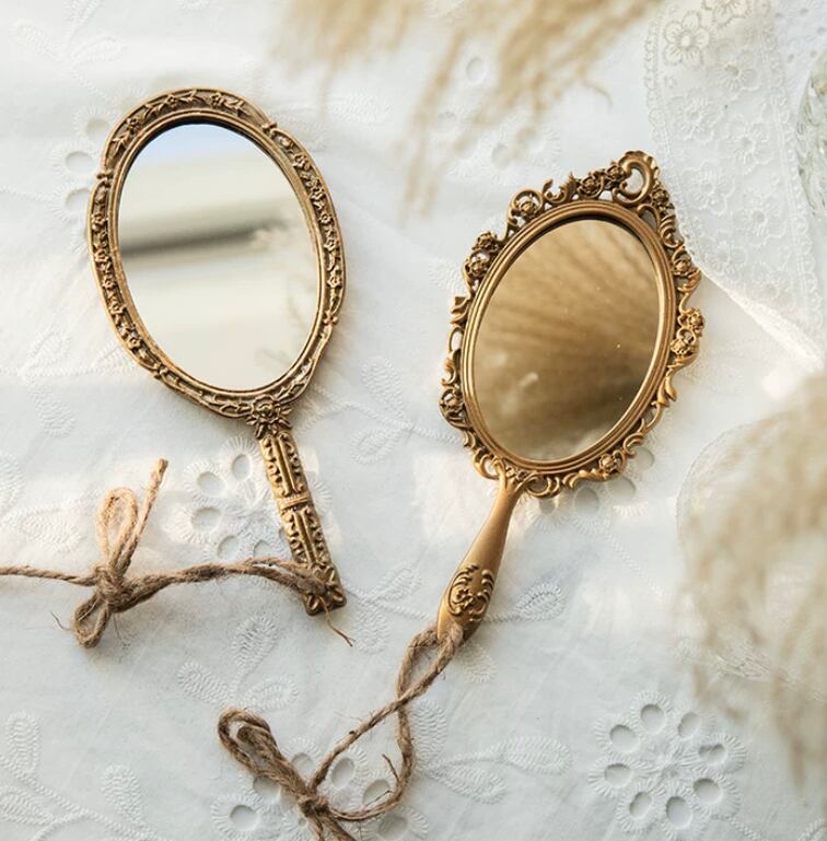antique mirror【m128】