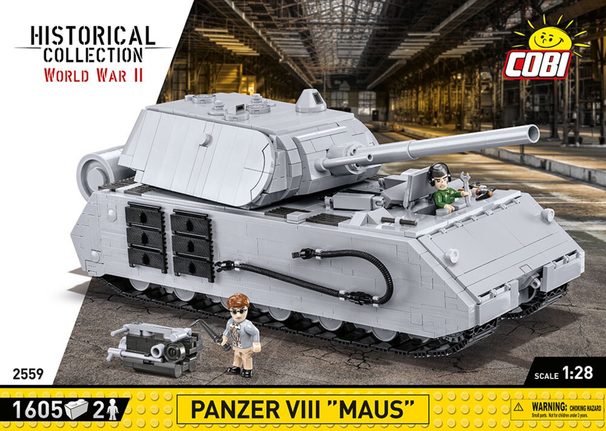 COBI #2559 VIII号戦車 マウス (Panzer VIII Maus) | ミリタリー 