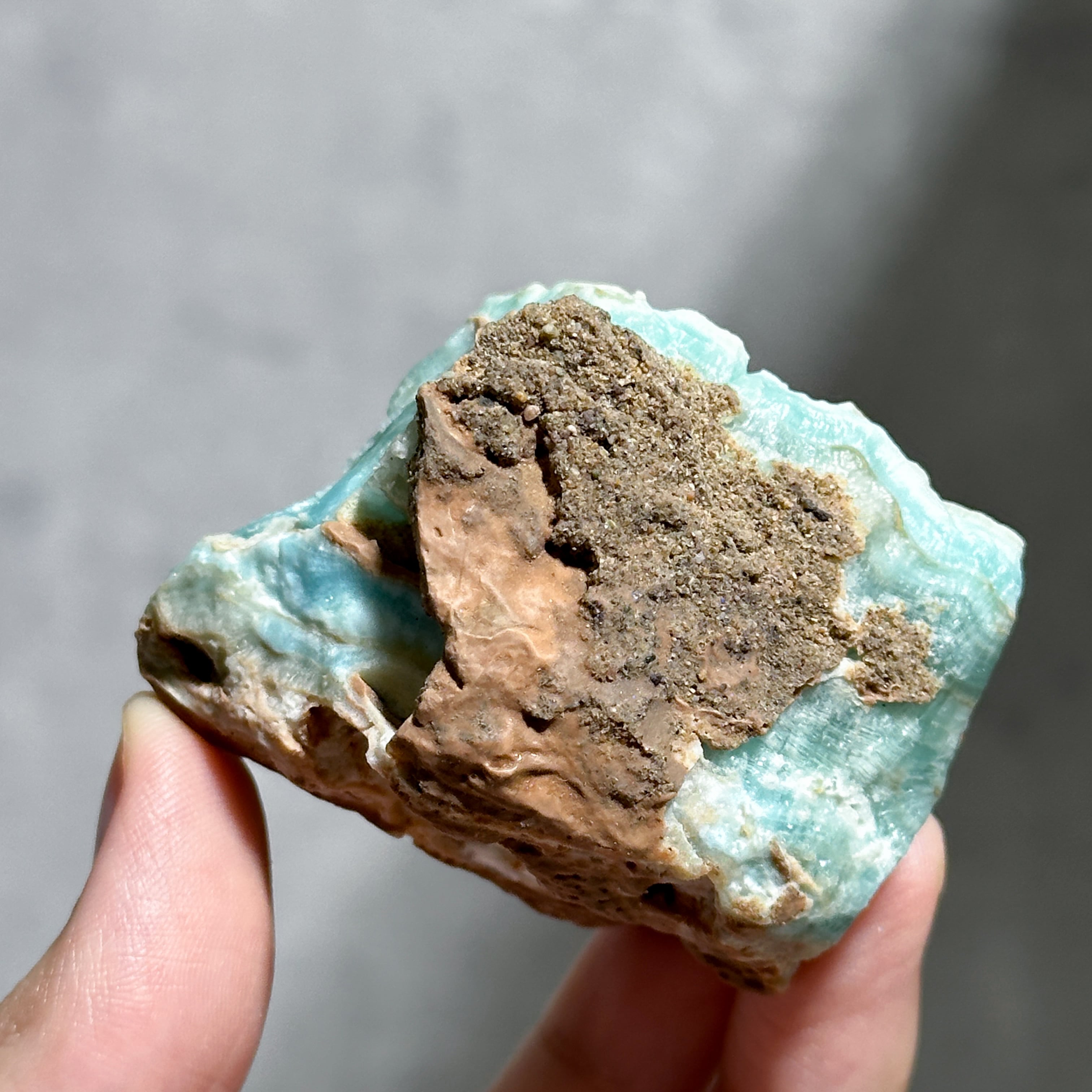 ブルーアラゴナイト 原石83◇ Blue Aragonite ◇天然石・鉱物