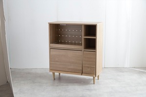 【幅81cm】Tony フラップ扉レンジ台