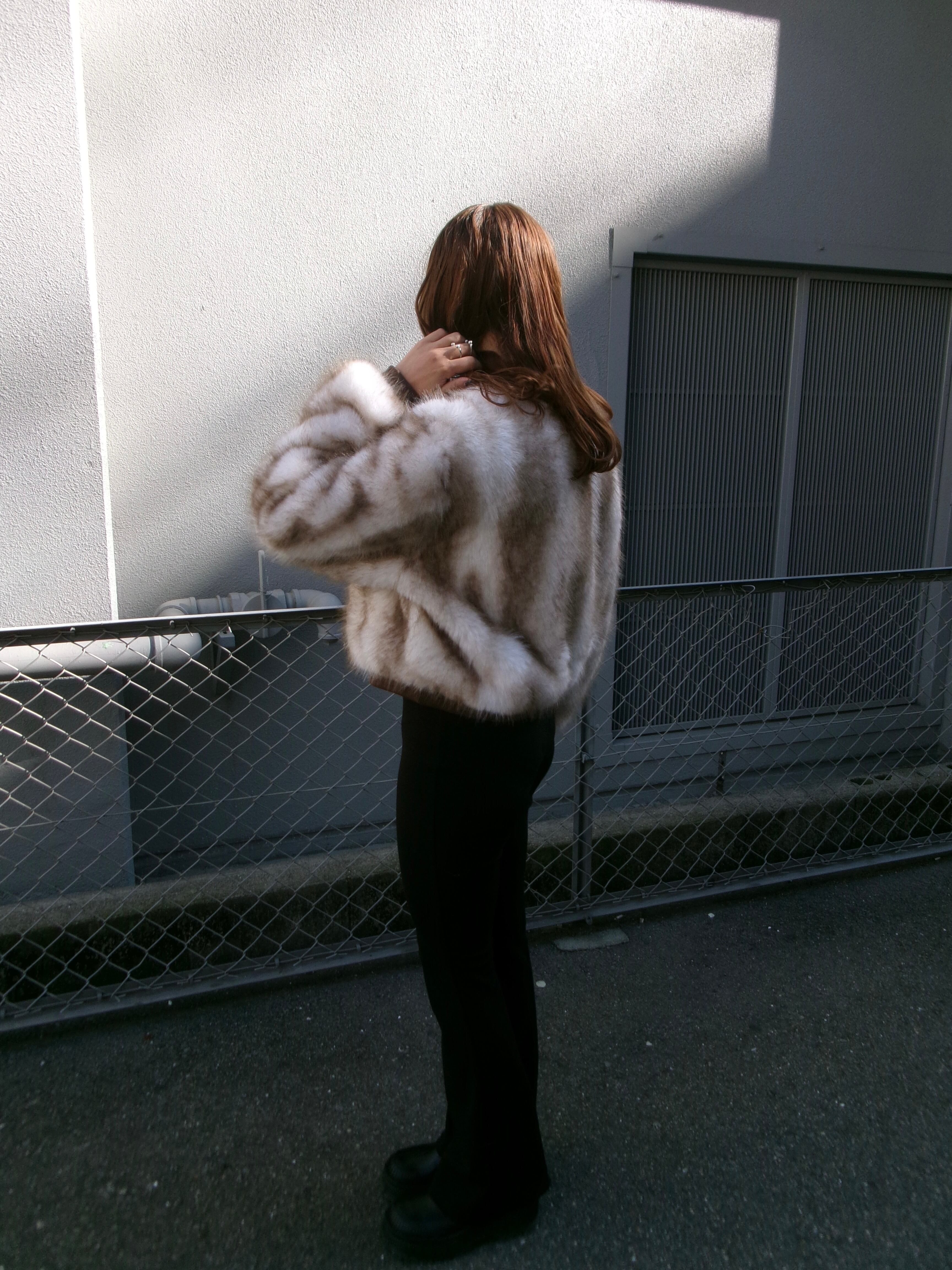 fur blouson | iseeroom.