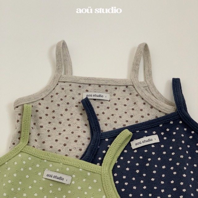 《予約》送料無料【aoü studio】Daisy Sleeveless
