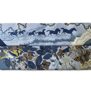 Hermès エルメス ツイリー《リワイルディング・ネイチャー》Bleu Ciel