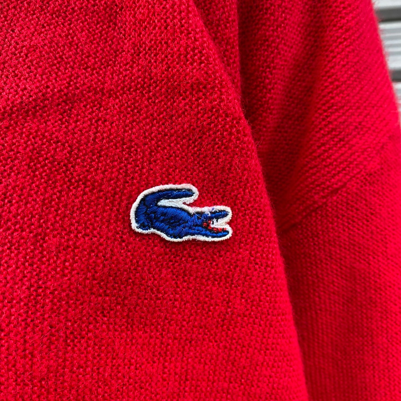 USA製 70年代 IZOD LACOSTE アイゾッド ラコステ アクリルニット 
