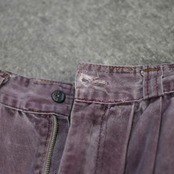 INFAVOR good fade 3tuck cotton pants burgundy