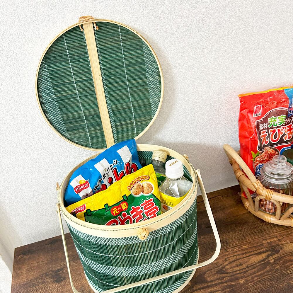 竹 ピクニックバスケット (BBA-732) | Naturalsoul