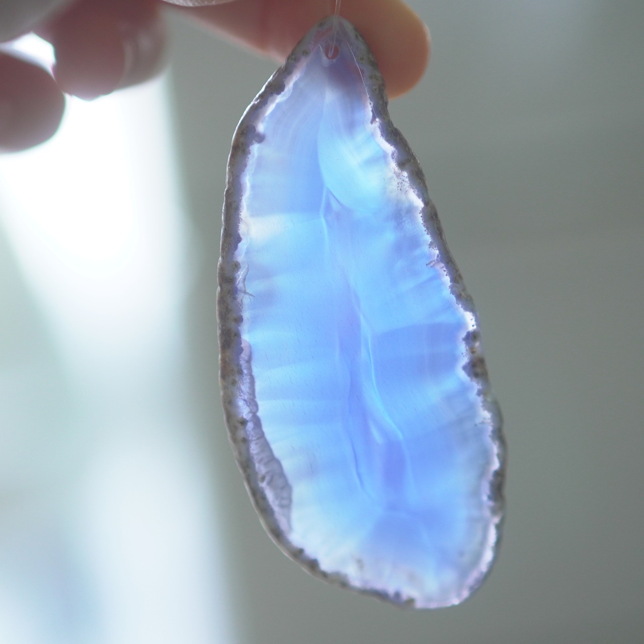 Fruits Wine 02 - アゲートヒーリングチャイム / Agate Sun Catcher Wind Chime 764