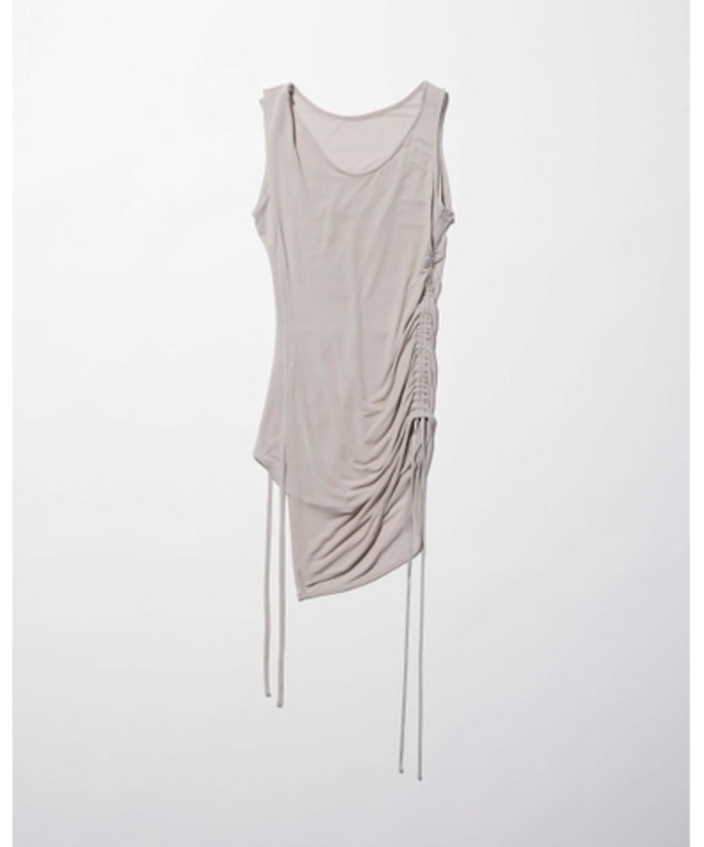 【25AW】MUKCYEN ムッシャン / stretch layered tanktop / タンクトップ