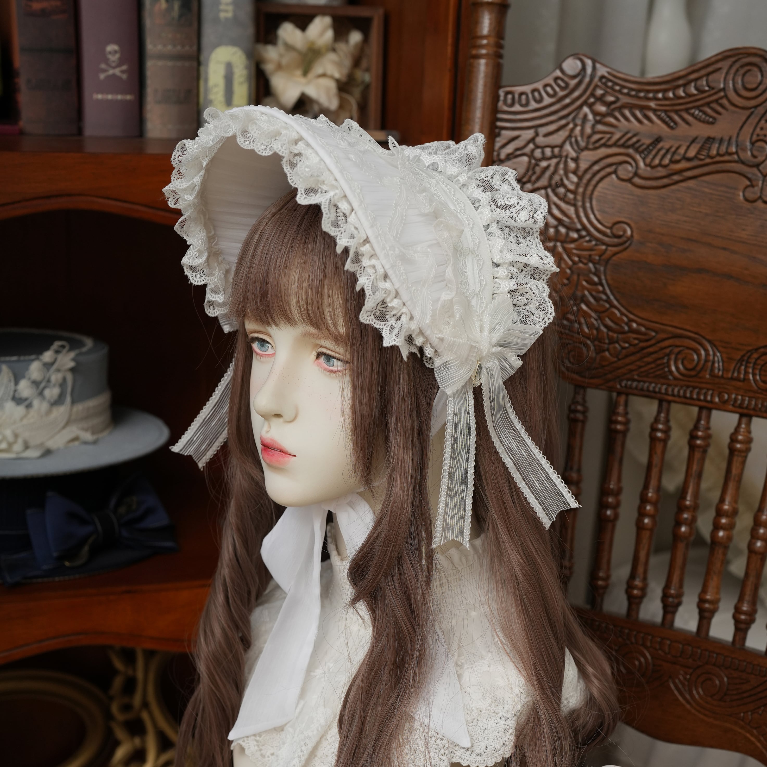 【未使用】Innocent World シフォンフリルドールボンネット 未使用】Innocent World シフォンフリルドールボンネット - メルカリ